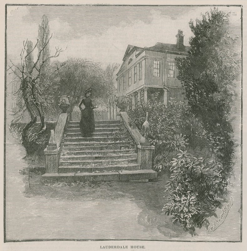 The new public park at Highgate: Lauderdale House by English School