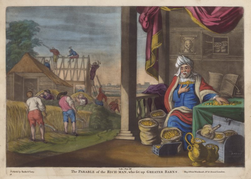 The Parable of the Rich Fool by English School