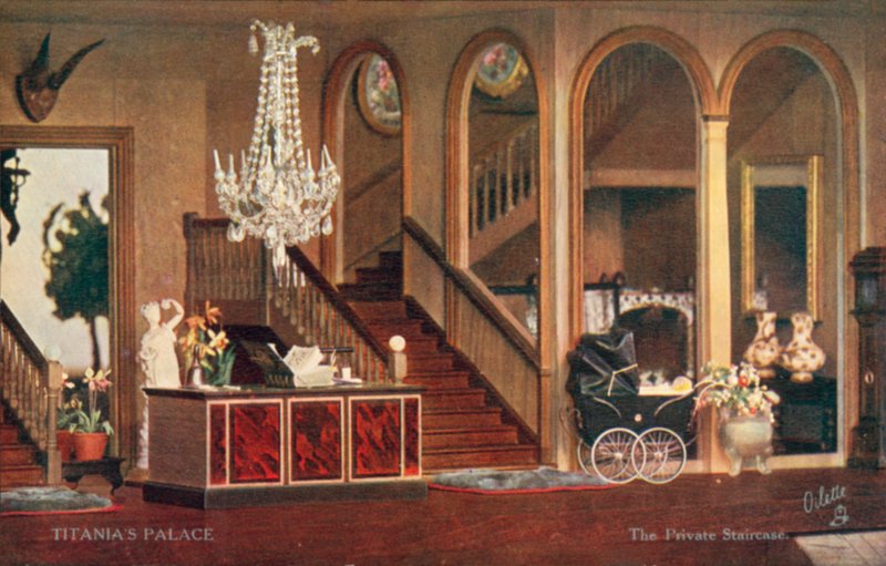 The private staircase, Titania