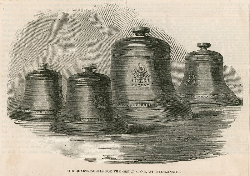 The Quarter Bells for the Great Bell (Big Ben) at the Clock Tower by English School