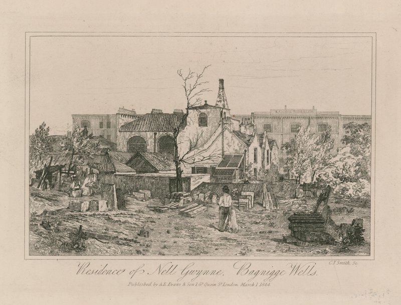 The Residence of Nell Gwynne by English School