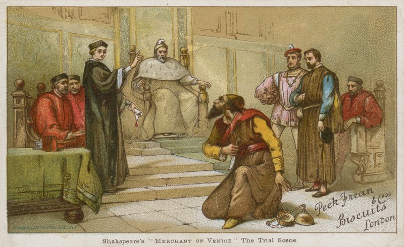 The Trial Scene from Shakespeare