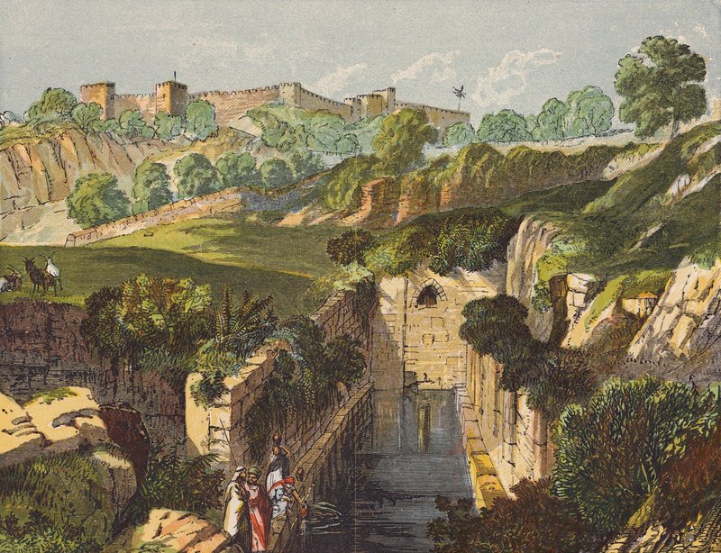 The waters of Shiloah that go softly by English School