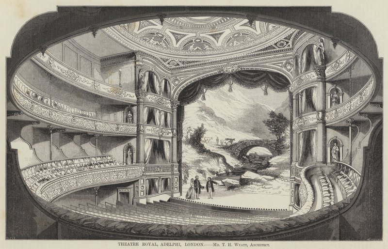 Theatre Royal, Adelphi, London by English School