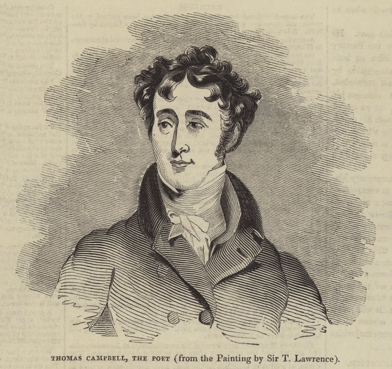 Thomas Campbell, the Poet by English School