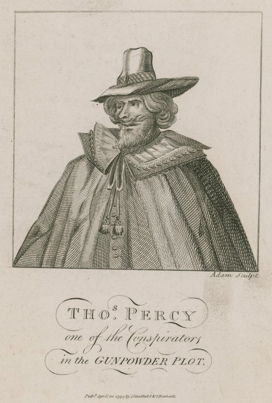 Thomas Percy, One of the Conspirators in the Gunpowder Plot by English School