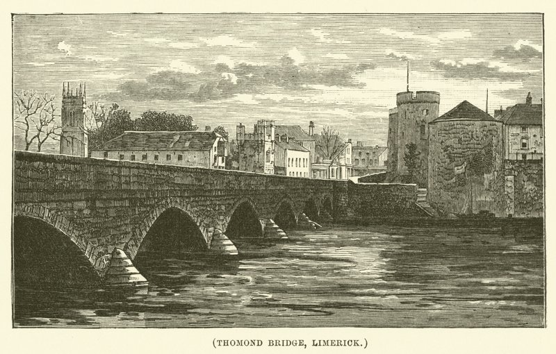 Thomond Bridge, Limerick by English School