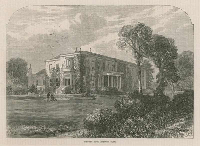 Tichborne House Near Alresford by English School