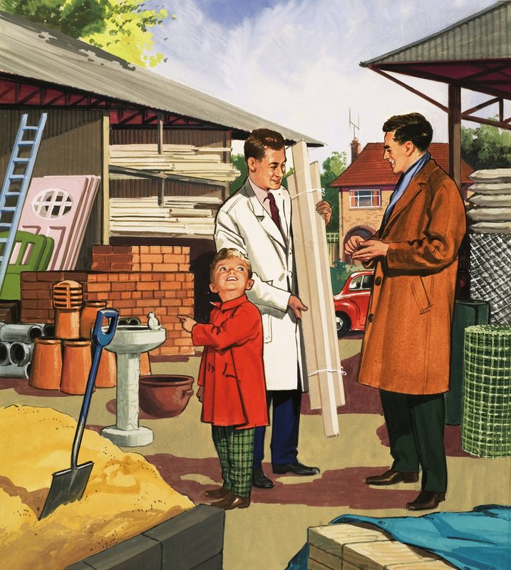Timber Merchant by English School