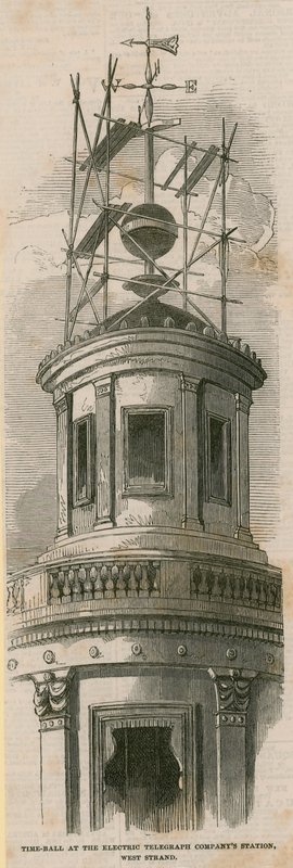 Time Ball at the Electric Telegraph Company