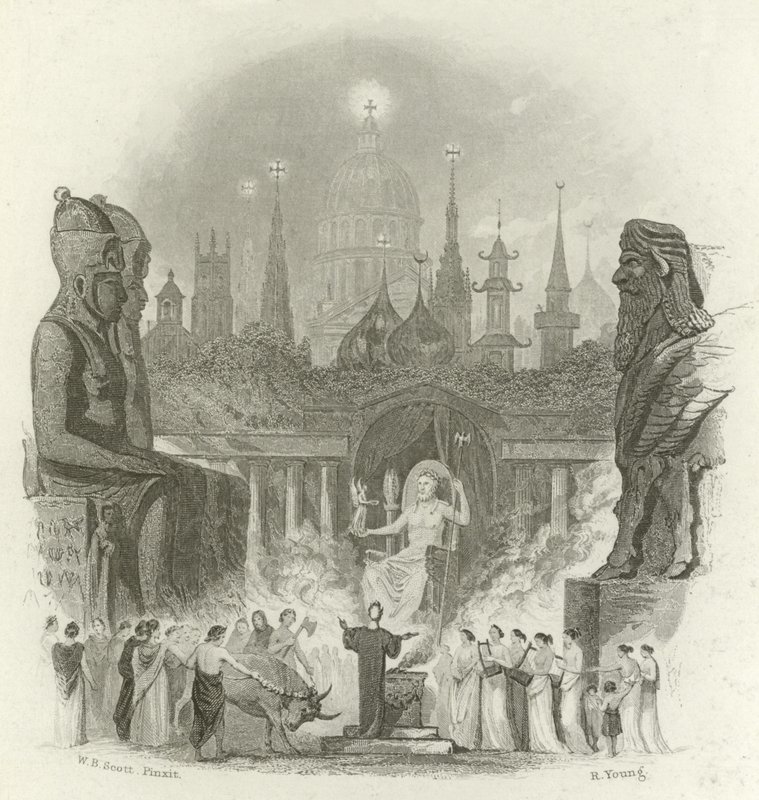 Title Page of The Faiths of the World by James Gardner by English School