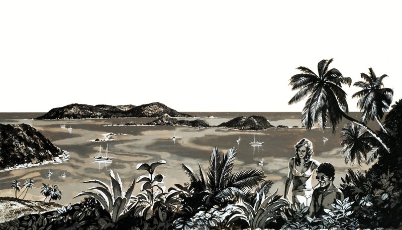 Tobago is an idyllic island in the West Indies by English School