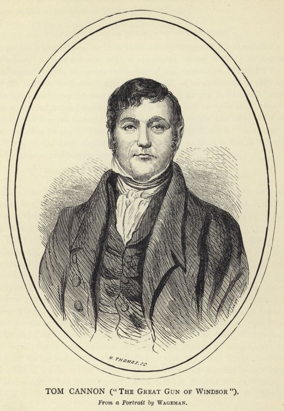 Tom Cannon, The Great Gun of Windsor by English School