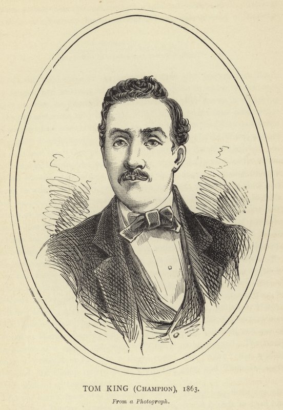 Tom King, Champion, 1863 by English School