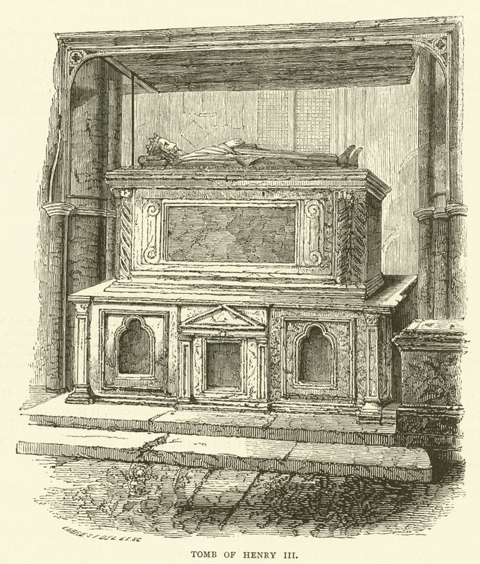 Tomb of Henry III by English School