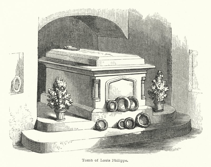 Tomb of Louis Philippe by English School