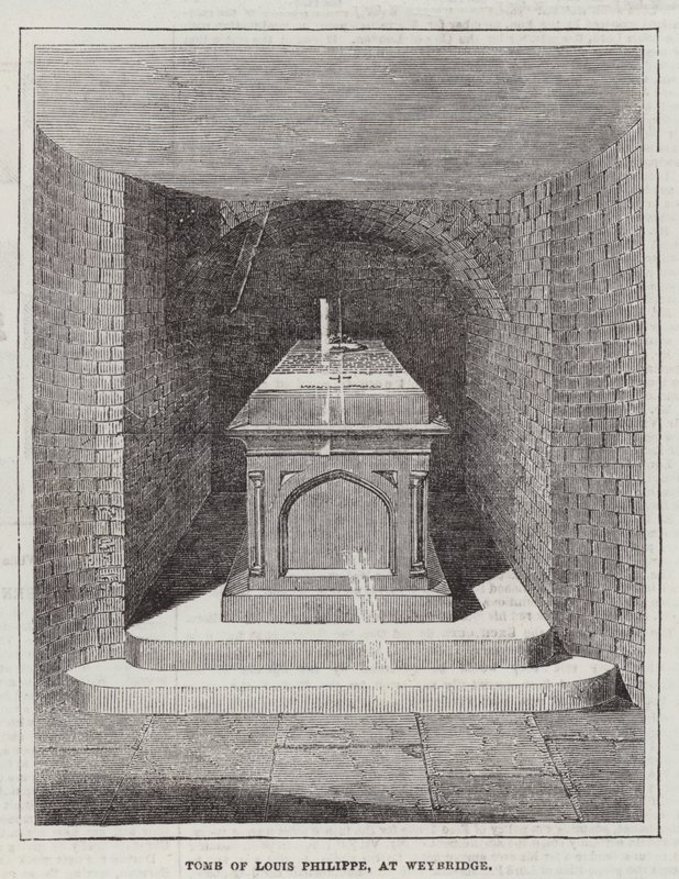 Tomb of Louis Philippe, at Weybridge by English School