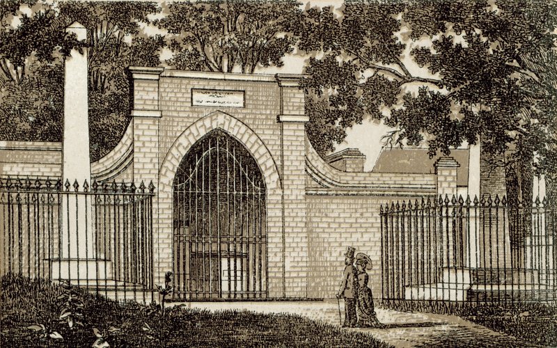 Tomb of Washington, Mt Vernon by English School