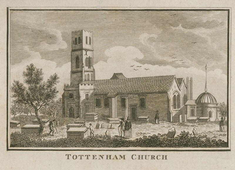Tottenham Church, London by English School