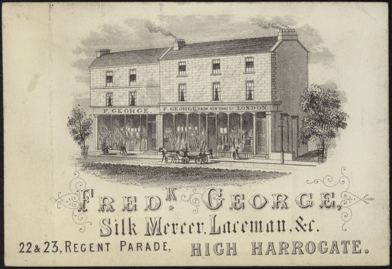 Trade Card for Frederick George by English School