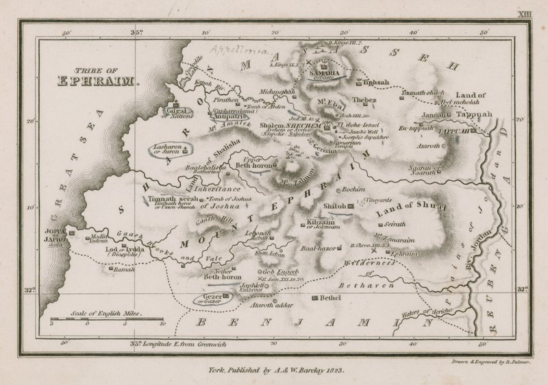 Tribe of Ephraim by English School
