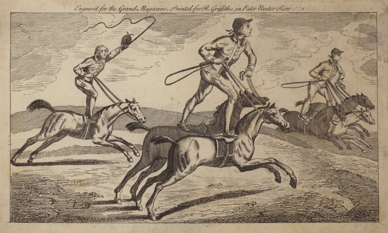 Trick Riding by English School