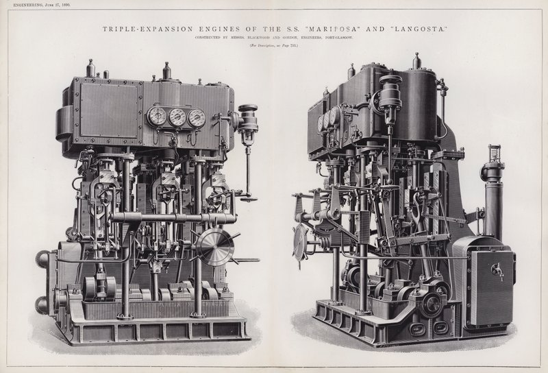 Triple-Expansion Engines of the SS 