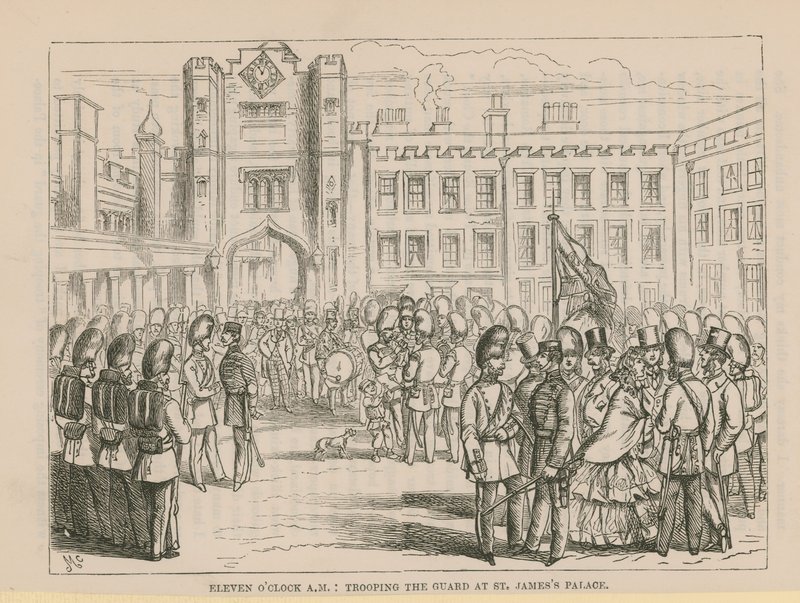 Trooping the Guard at St James