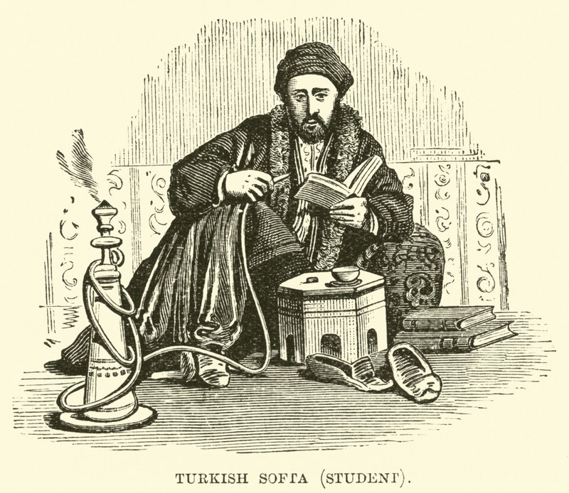 Turkish Softa, student by English School