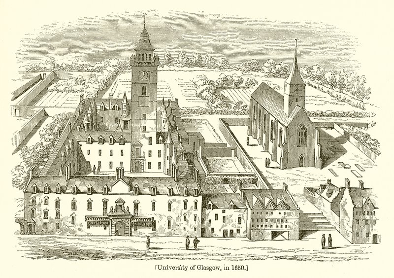 University of Glasgow, in 1650 by English School