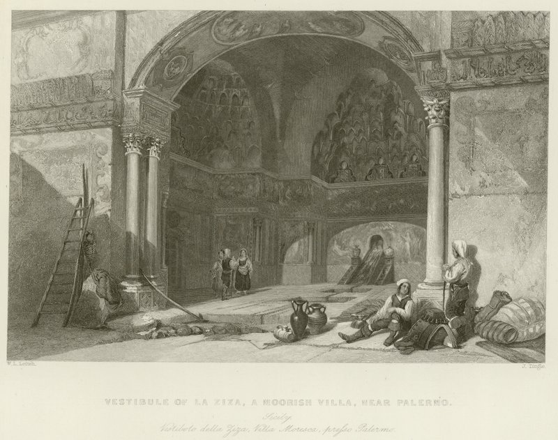 Vestibule of La Ziza by English School