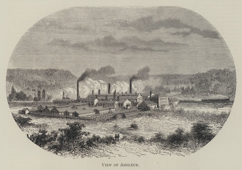 View of Angleur by English School