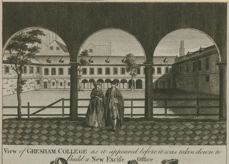 View of Gresham College by English School