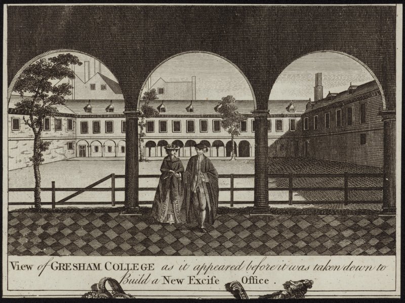 View of Gresham College by English School
