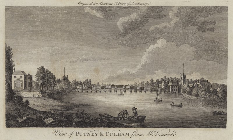 View of Putney and Fulham from Mr Vanneck