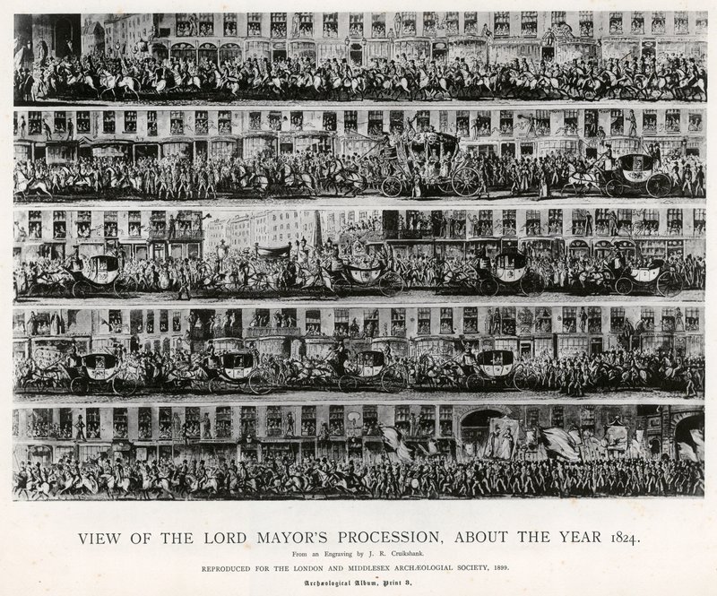 View of the Lord Mayor
