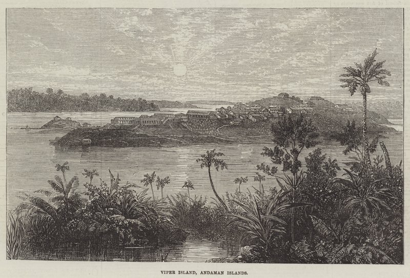 Viper Island, Andaman Islands by English School