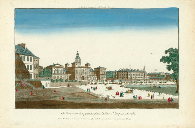 Perspective View of the Grand Place of St James