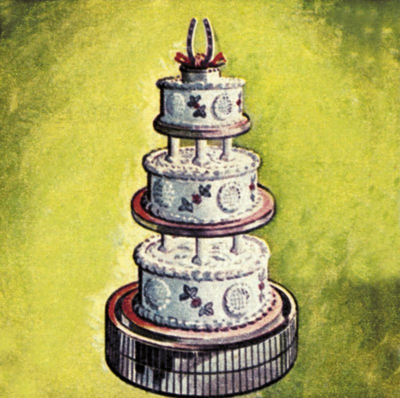 Wedding cake by English School
