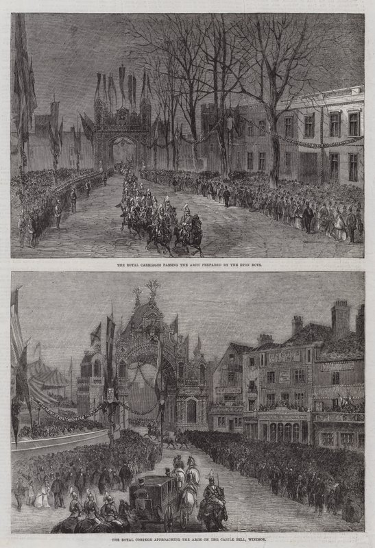 Wedding of the Prince of Wales and Alexandra of Denmark by English School