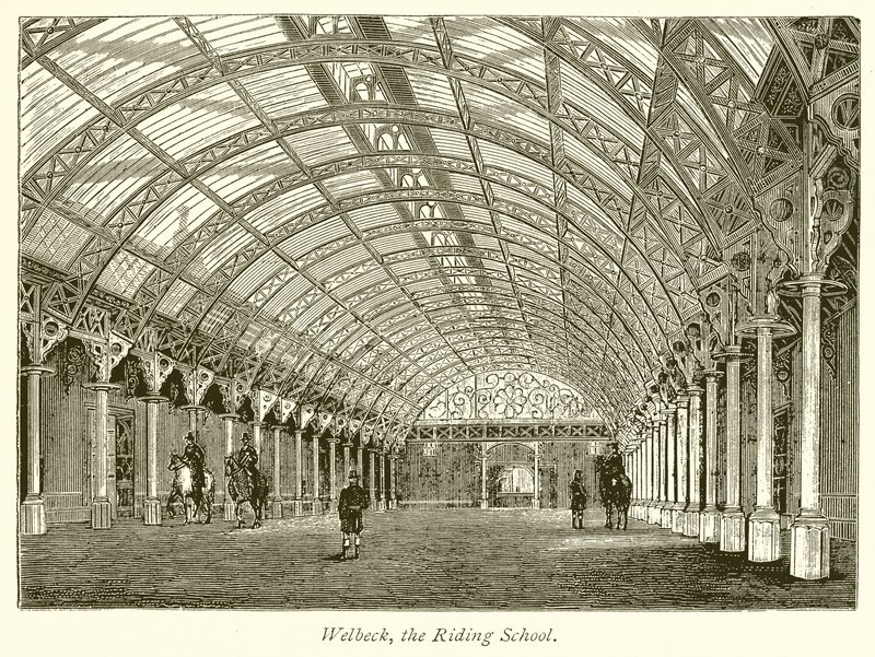 Welbeck, the Riding School by English School