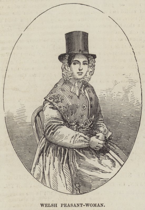 Welsh Peasant-Woman by English School