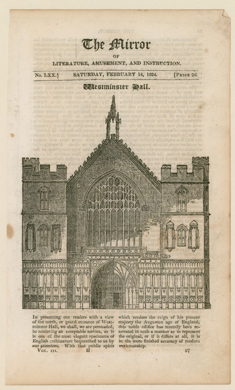 Westminster Hall by English School
