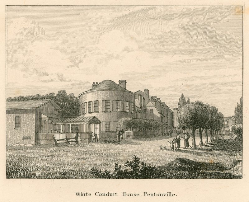 White Conduit House, Pentonville, London by English School