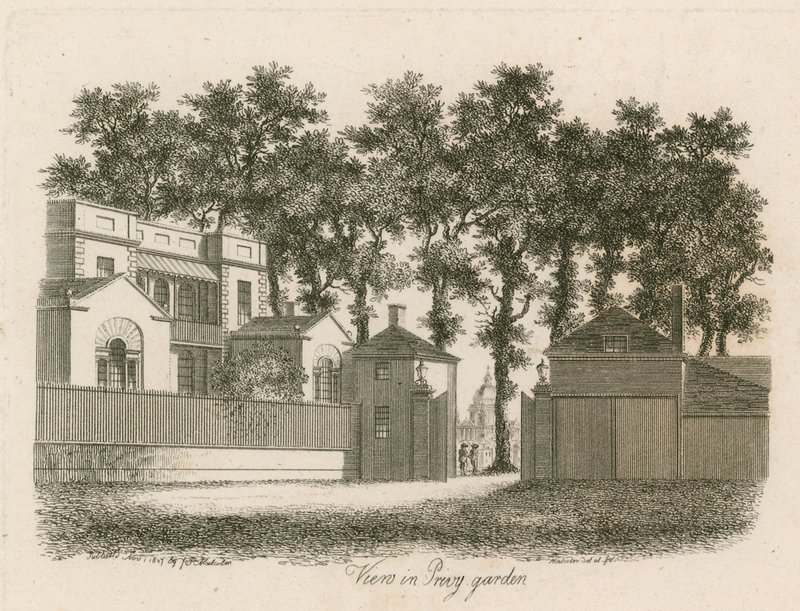 Whitehall Court or Yard, Vanbrugh House, Demolished 1898 by English School
