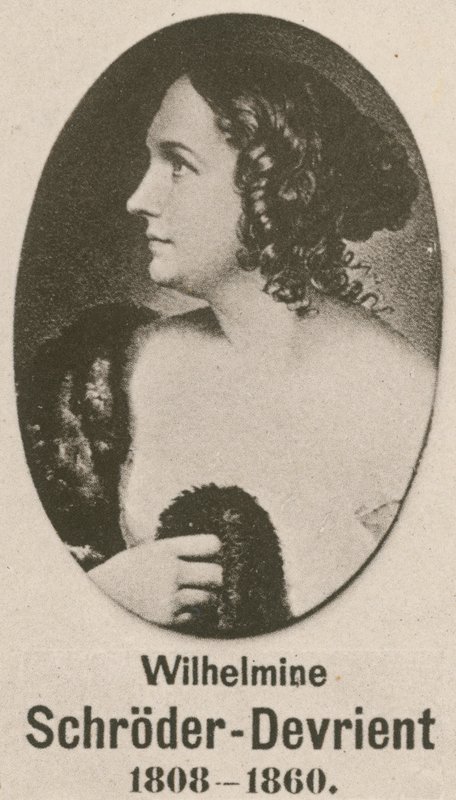 Wilhelmine Schroder-Devrient by English School