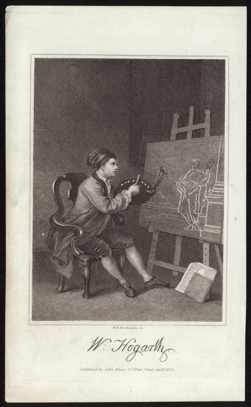 William Hogarth by English School