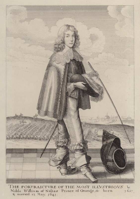 William II of Orange-Nassau, Prince of Orange by English School