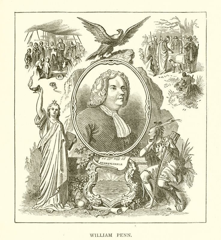 William Penn by English School