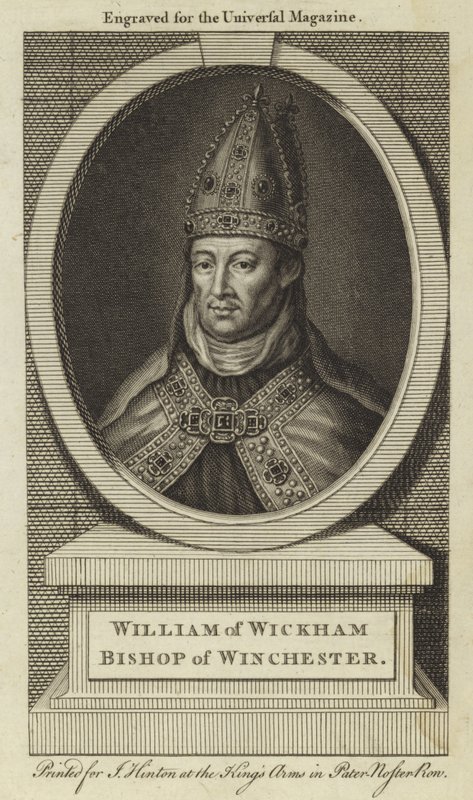 William of Wickham, Bishop of Winchester by English School